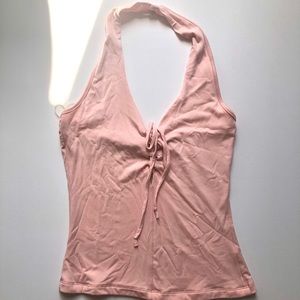 Pink holter top
